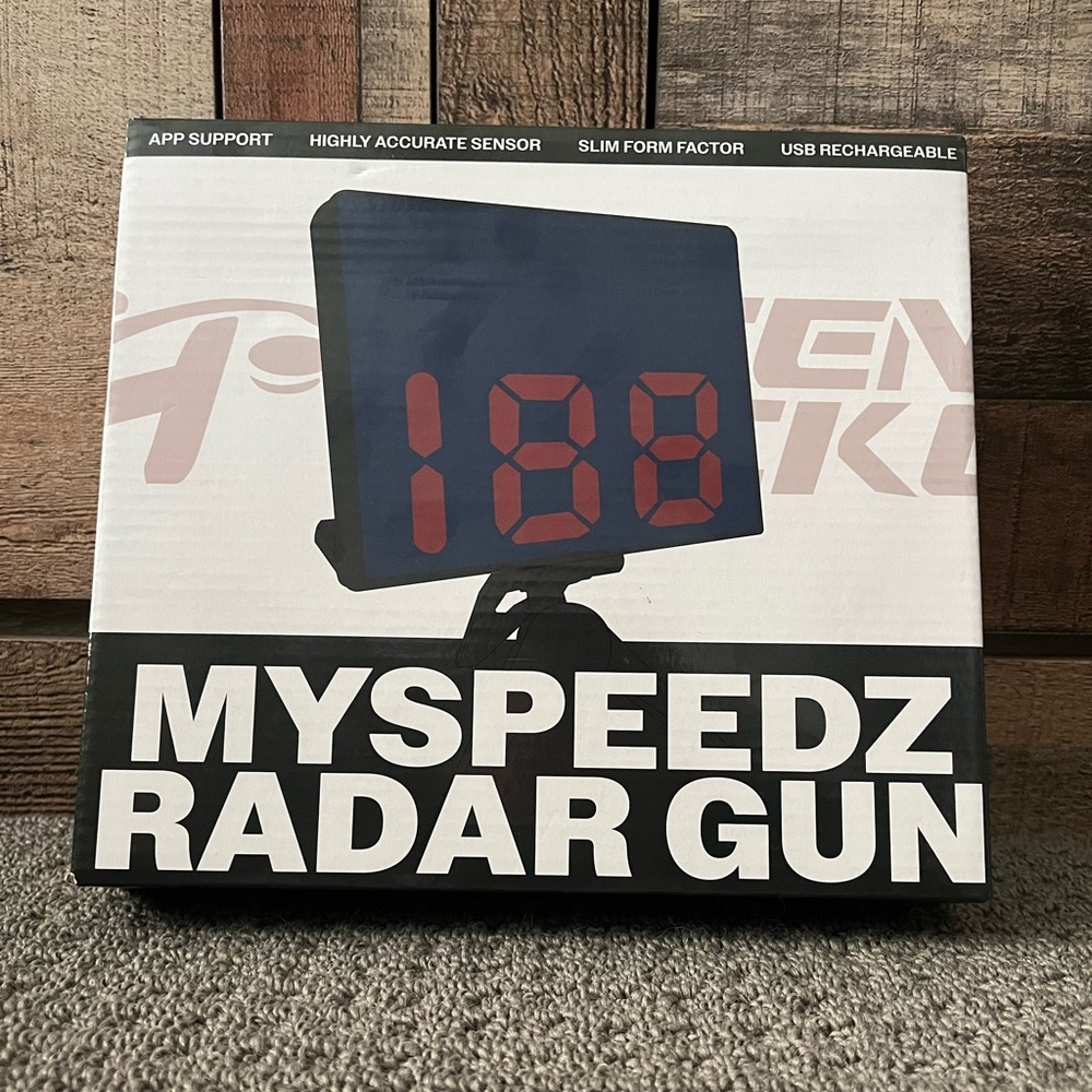 Myspeedz Hockey Training Speed Radar Gun 2.0 with App Support Digital Display